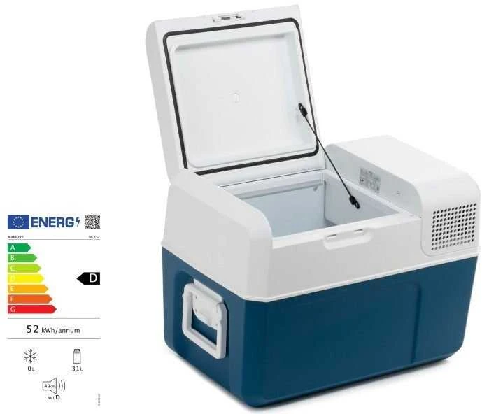 Mobicool kompresorinis kelioninis šaldytuvas MCF 32, +20 °C / –10 °C, 12V/24V/240V