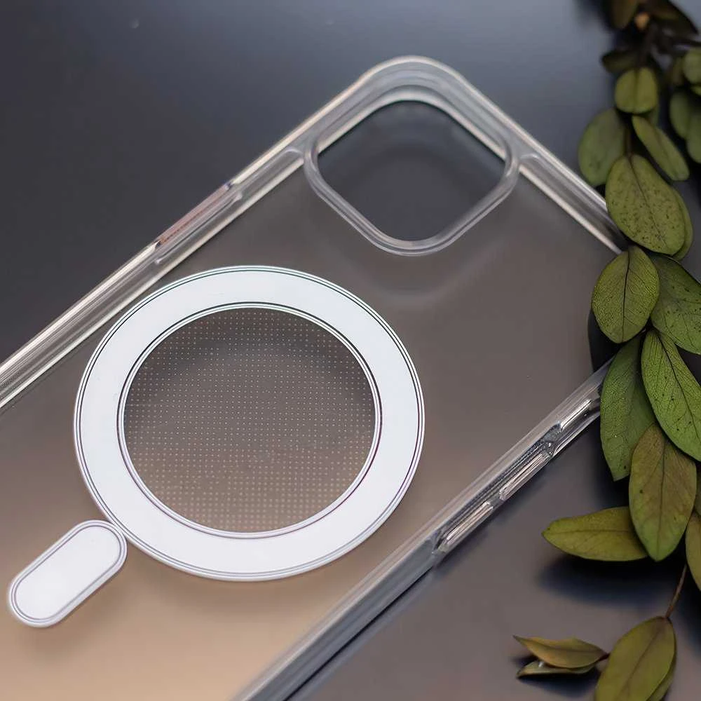 Mocco Anti Shock 1.5 mm MagSafe Silikoninis dėklas for Apple iPhone 14 Plus