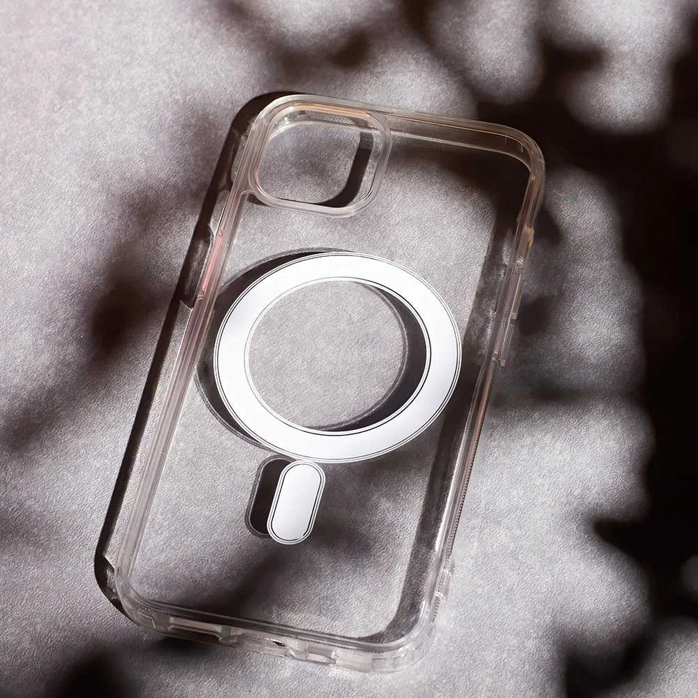 Mocco Anti Shock 1.5 mm MagSafe Silikoninis dėklas for Apple iPhone 14 Pro