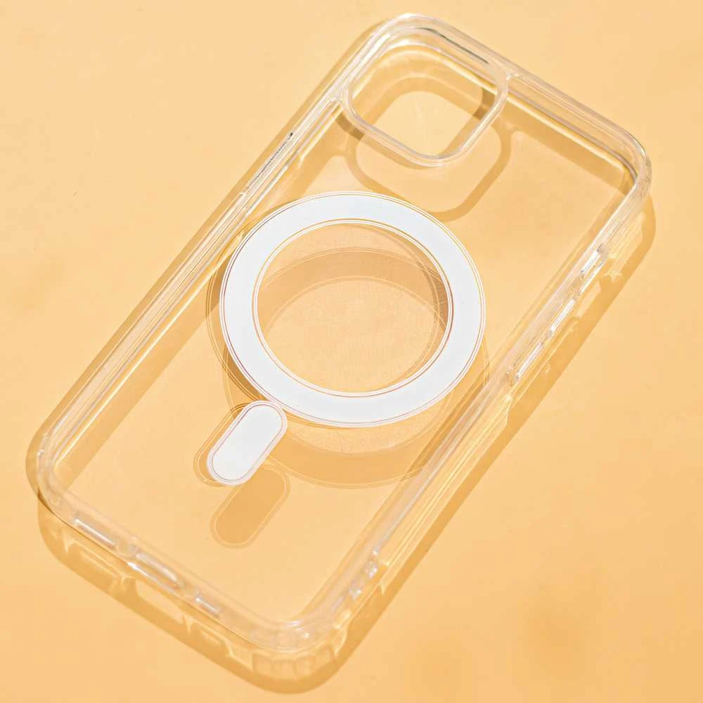 Mocco Anti Shock 1.5 mm MagSafe silikono dėklas Apple iPhone 12