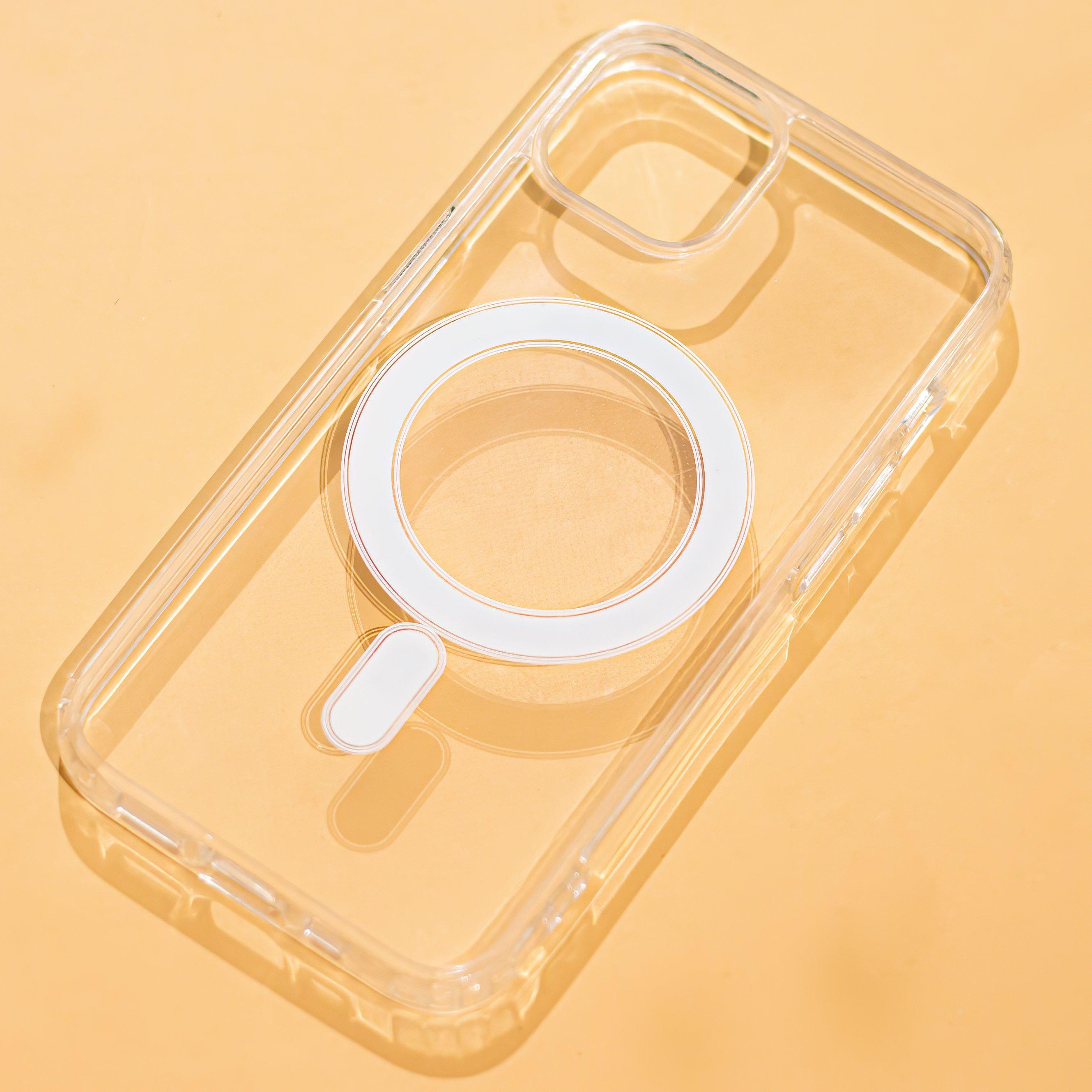 Mocco smūgiams atsparus 1,5 mm „MagSafe“ silikoninis dėklas, skirtas „Apple iPhone 14“