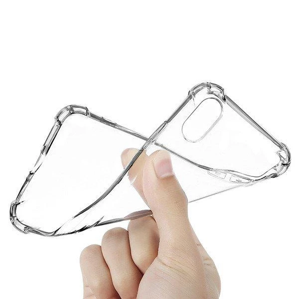 Mocco Anti Shock 0.5 mm silikoninis dėklas skirtas Samsung Galaxy A42 5G, skaidrus