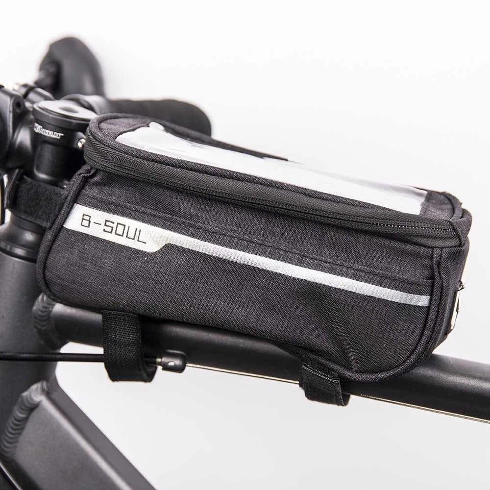 Mocco Atsparus vandeniui Bike frame bag with phone holder