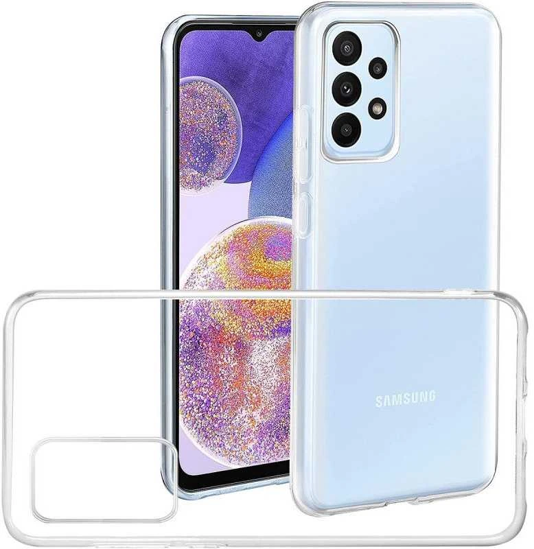 „Mocco“ skaidrus 1 mm silikoninis dėklas, skirtas „Samsung Galaxy A25 5G“