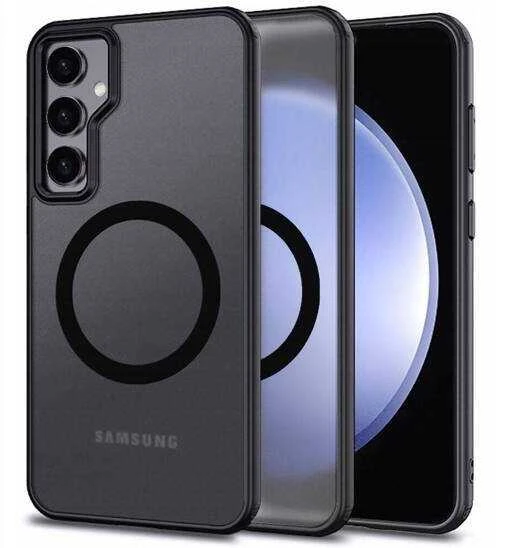 „Mocco Color Chrome Mag“ dėklas, skirtas „Samsung Galaxy A26 5G“, mėlynas