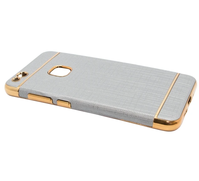 Mocco Exclusive Crown dėklas skirtas Samsung J330 Galaxy J3 (2017), pilkas
