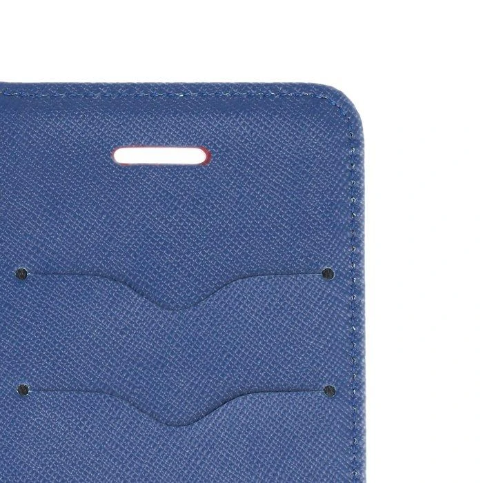 Mocco Fancy atverčiamas dėklas skirtas Samsung Galaxy A42 5G, raudonas/mėlynas