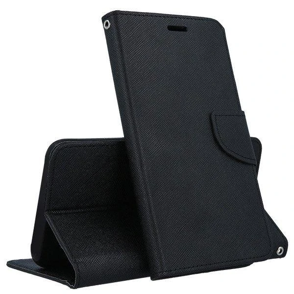Dėklas „Mocco Fancy Book Case“, skirtas „Samsung Galaxy A42 5G“, Juodas