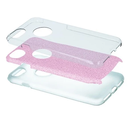 Mocco Blizgučiai 3in1 galinis dėklas, skirtas Apple iPhone 17 Air