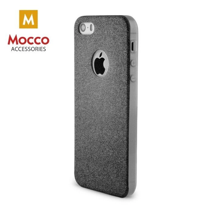 Mocco Glitter Ultra 0.3 mm silikoninis dėklas skirtas Samsung A510 Galaxy A5 (2016), juodas