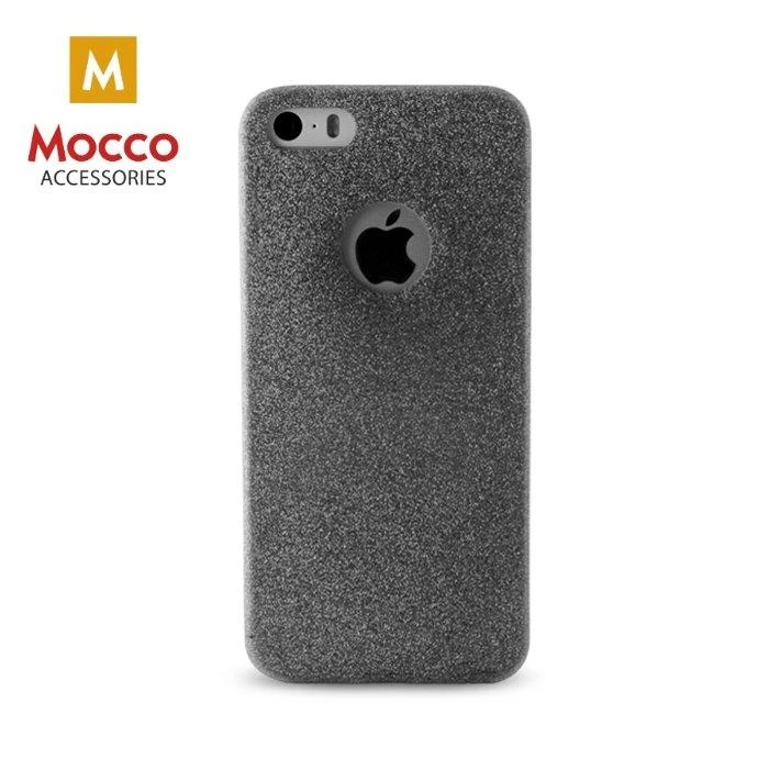 Mocco Glitter Ultra 0.3 mm silikoninis dėklas skirtas Samsung A510 Galaxy A5 (2016), juodas