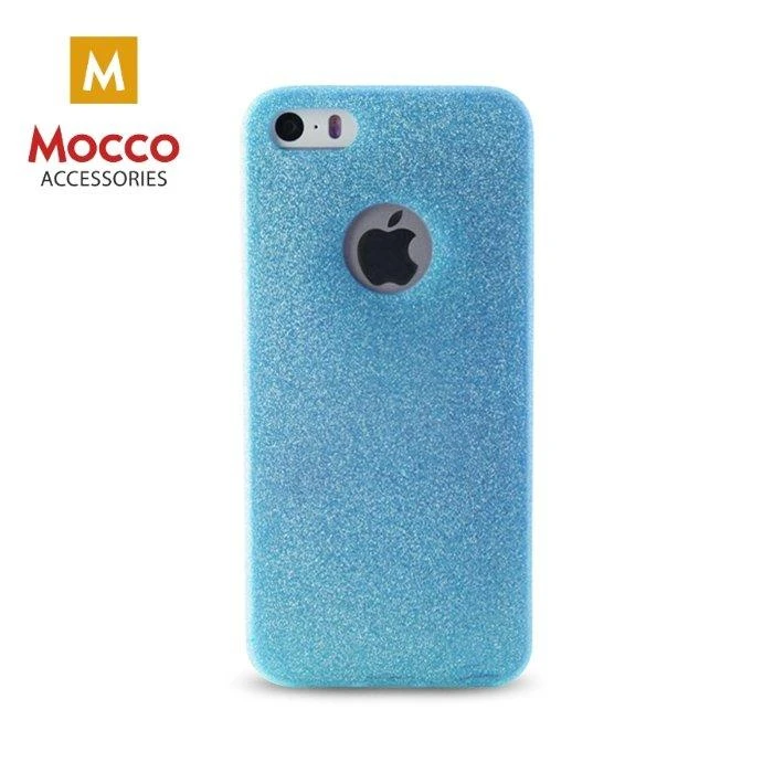 Mocco Glitter Ultra 0.3 mm silikoninis dėklas skirtas Samsung A510 Galaxy A5 (2016), mėlynas