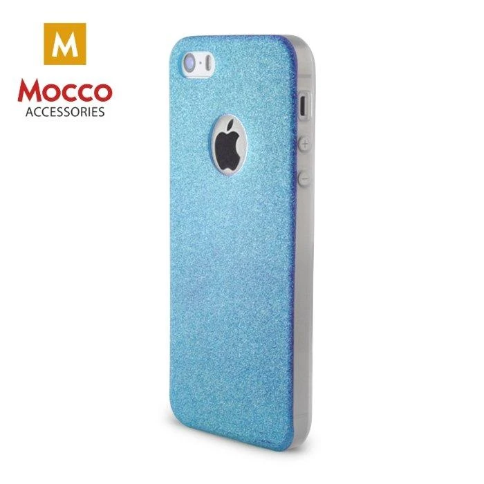 Mocco Glitter Ultra 0.3 mm silikoninis dėklas skirtas Samsung A510 Galaxy A5 (2016), mėlynas