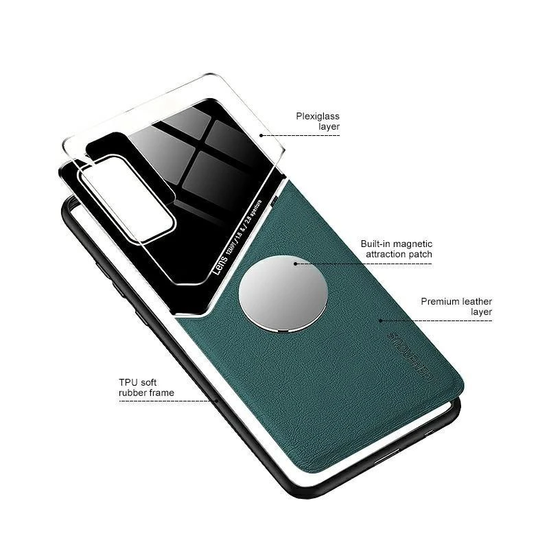 Mocco Lens Leather dėklas skirtas Apple iPhone 11 Pro Max, žalias