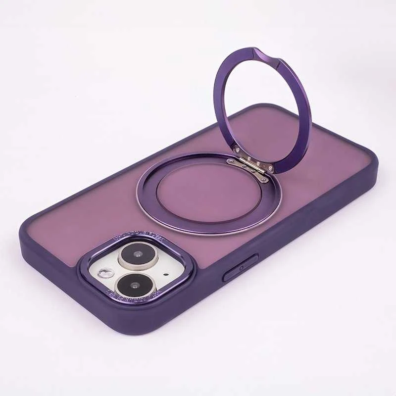 Mocco „Mag Ring“ besisukantis dėklas, skirtas „Apple iPhone 12 / 12 Pro“