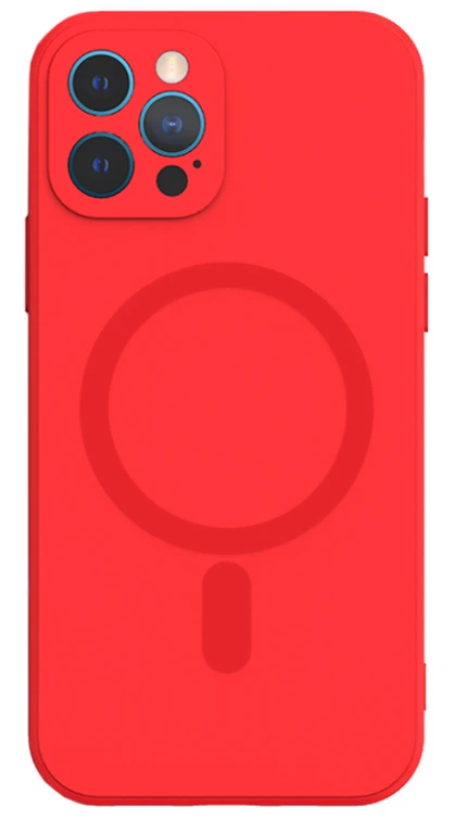 Mocco MagSilicone Soft Back Case Silikoninis dėklas for Apple iPhone 14 Pro Raudona
