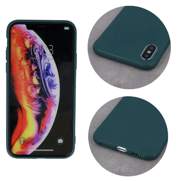 „Mocco“ matinis galinis dėklas, skirtas „Apple iPhone 17“