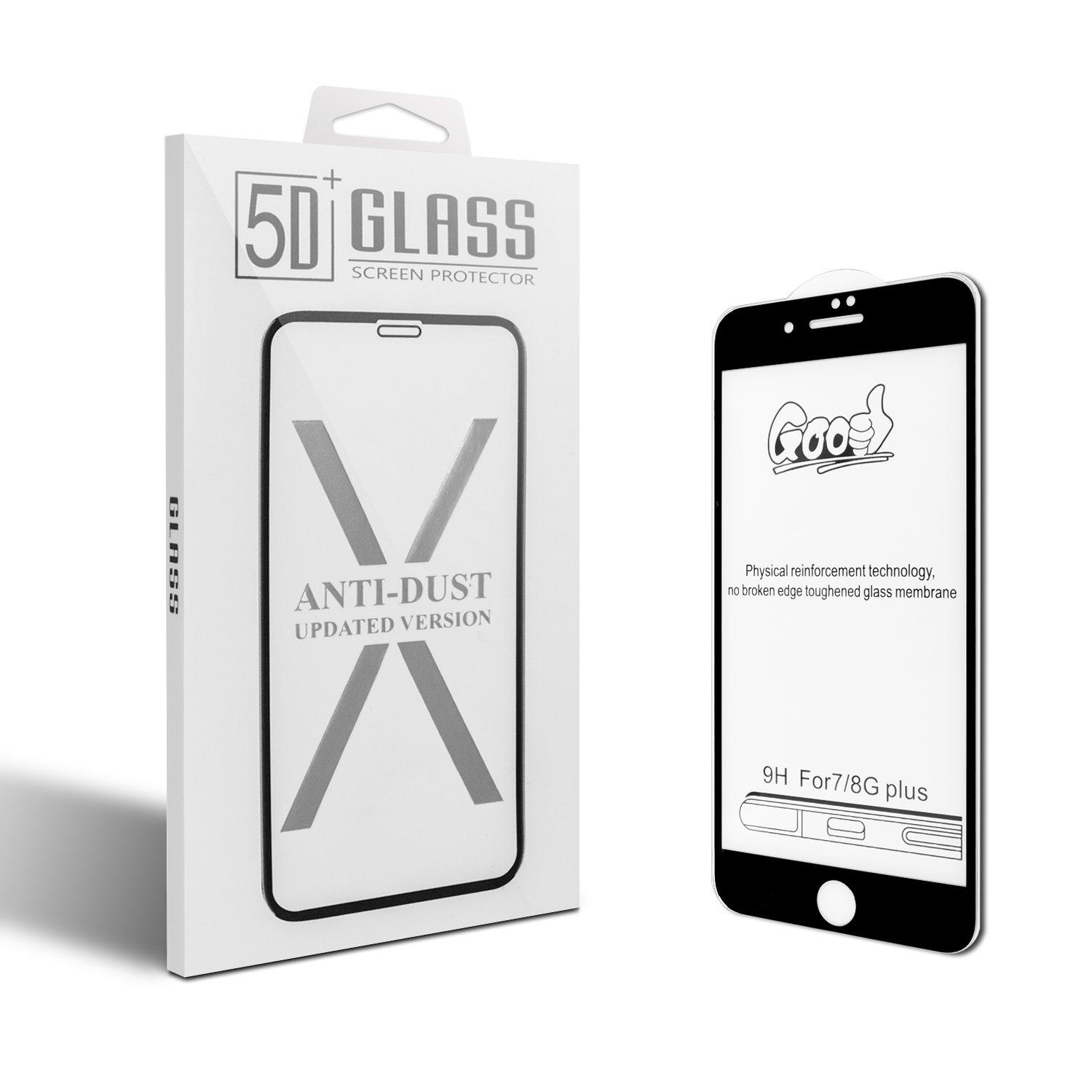 „Mocco Full Face 5D“ / „Full Glue“ grūdinto stiklo apsauginis stiklas Huawei Mate 20 lite telefonui, juodas
