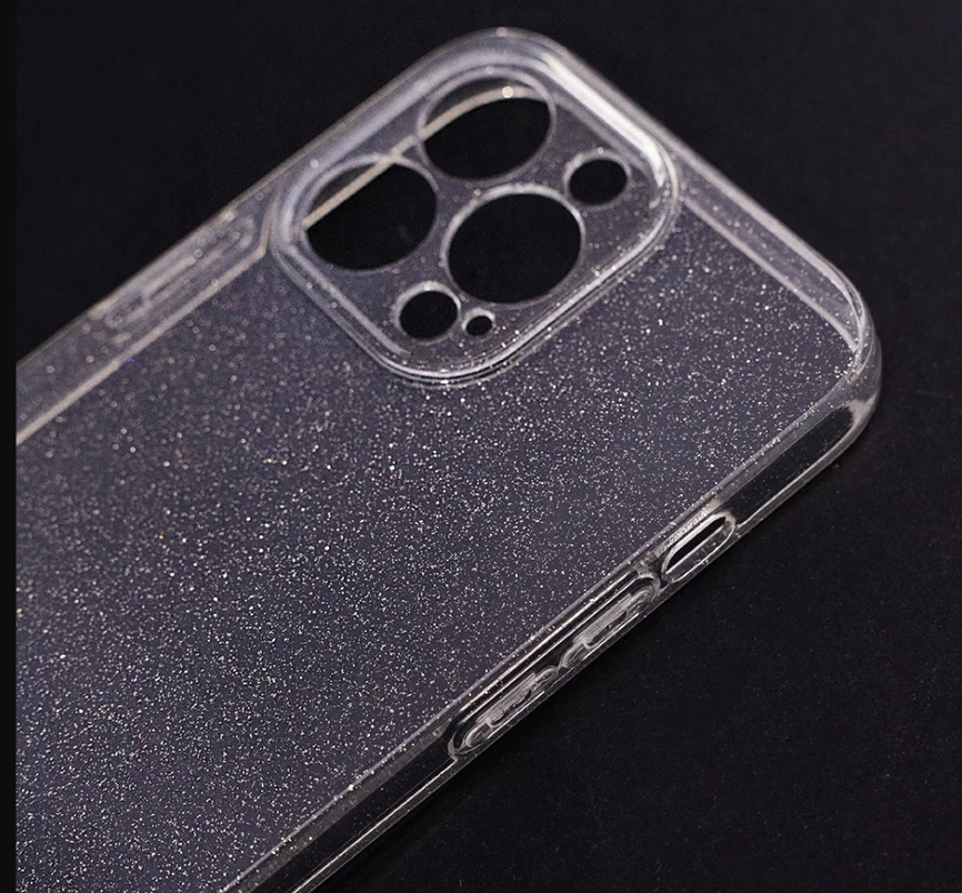 „Mocco Shine“ silikoninis dėklas, skirtas Apple iPhone 15, raudonas