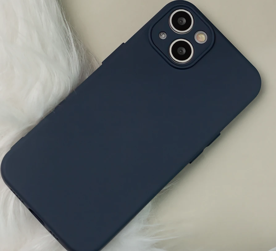 „Mocco“ silikoninis dėklas, skirtas „Apple iPhone 15“, su silikoniniu dangteliu ir gobtuvu.