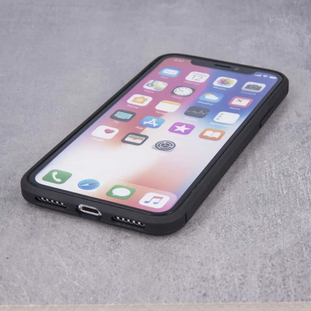 „Mocco Simple“ juodas galinis dėklas, skirtas Apple iPhone 14