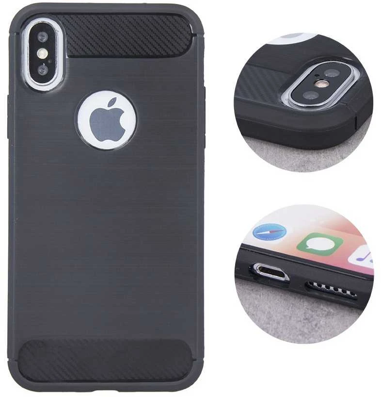 „Mocco Simple“ juodas galinis dėklas, skirtas Apple iPhone 14