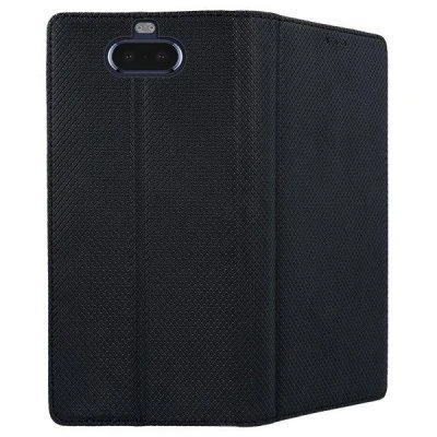 Mocco Smart Magnet Book atverčiamas dėklas skirtas Huawei Y6p, juodas