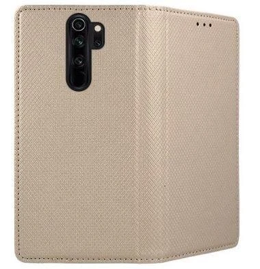Mocco Smart Magnet Book atverčiamas dėklas skirtas Huawei Honor X7, auksinis