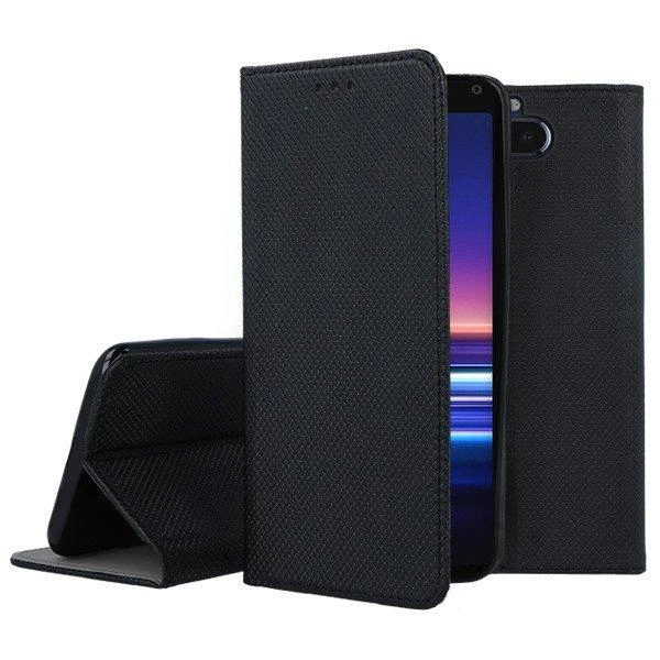 Mocco Smart Magnet Book atverčiamas dėklas skirtas Huawei P40 Pro, juodas