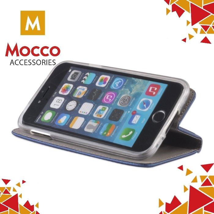 Mocco Smart Magnet Book atverčiamas dėklas skirtas Apple iPhone 7 / iPhone 8, mėlynas