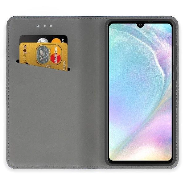 Mocco Smart Magnet Book atverčiamas dėklas skirtas Samsung Galaxy A72 5G, juodas