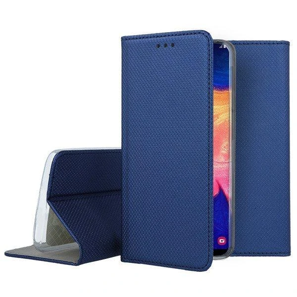 Mocco Smart Magnet Book atverčiamas dėklas skirtas Samsung Galaxy A72 5G, mėlynas