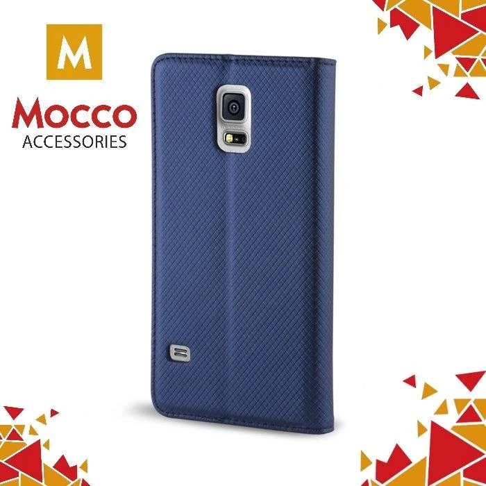 Mocco Smart Magnet Book atverčiamas dėklas skirtas Samsung J120 Galaxy J1 (2016), mėlynas