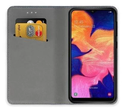Mocco Smart Magnet Book atverčiamas dėklas skirtas Samsung Galaxy M51, raudonas