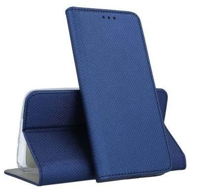 Mocco Smart Magnet Book atverčiamas dėklas skirtas Samsung Galaxy A22 4G / M22 4G, mėlynas