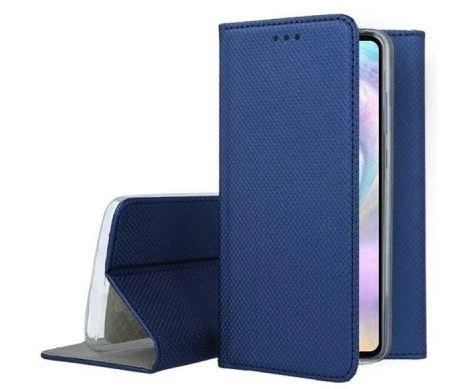 Mocco Smart Magnet Book atverčiamas dėklas skirtas Xiaomi Redmi Note 11S 5G / Poco M4 Pro 5G, mėlynas
