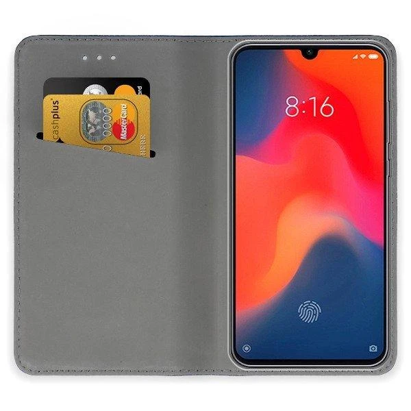 Mocco Smart Magnet Book atverčiamas dėklas skirtas Xiaomi Poco M3, mėlynas