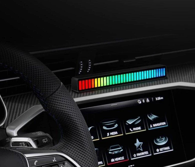 Mocco Smart Music Light skydelis su RGB apšvietimu