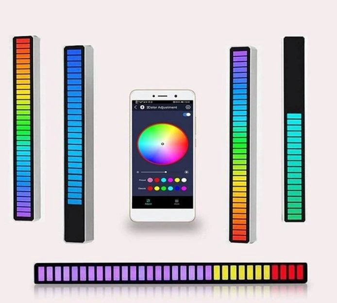 Mocco Smart Music Light skydelis su RGB apšvietimu