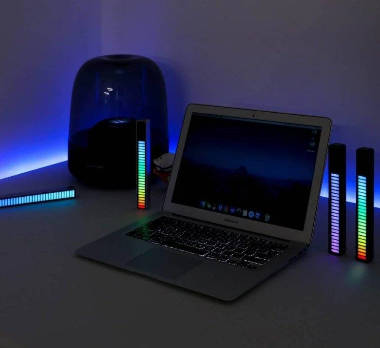 Mocco Smart Music Light skydelis su RGB apšvietimu