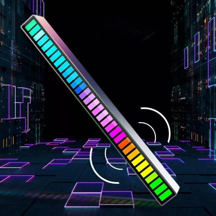 Mocco Smart Music Light skydelis su RGB apšvietimu