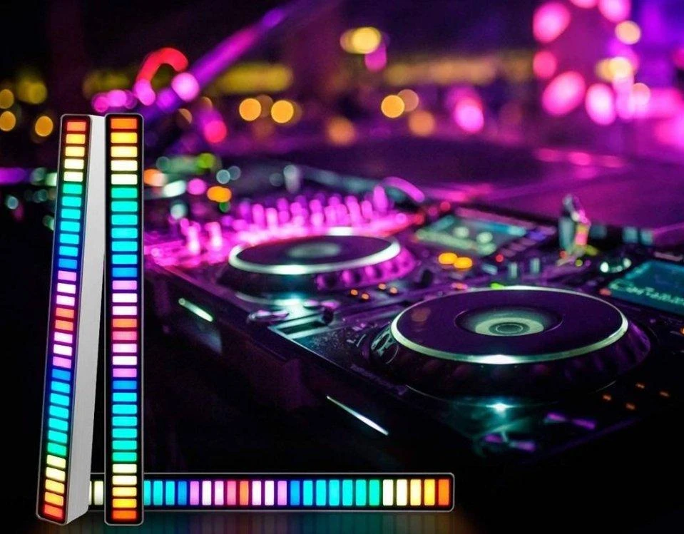 Mocco Smart Music Light skydelis su RGB apšvietimu
