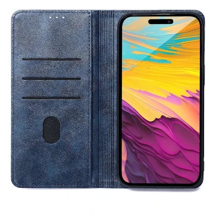 „Mocco Smart Seam Book“ dėklas, skirtas „Apple iPhone 17“