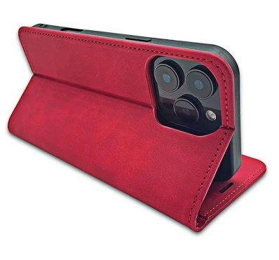 „Mocco Smart Suede“ zomšos dėklas, skirtas „Samsung Galaxy S25 FE“.