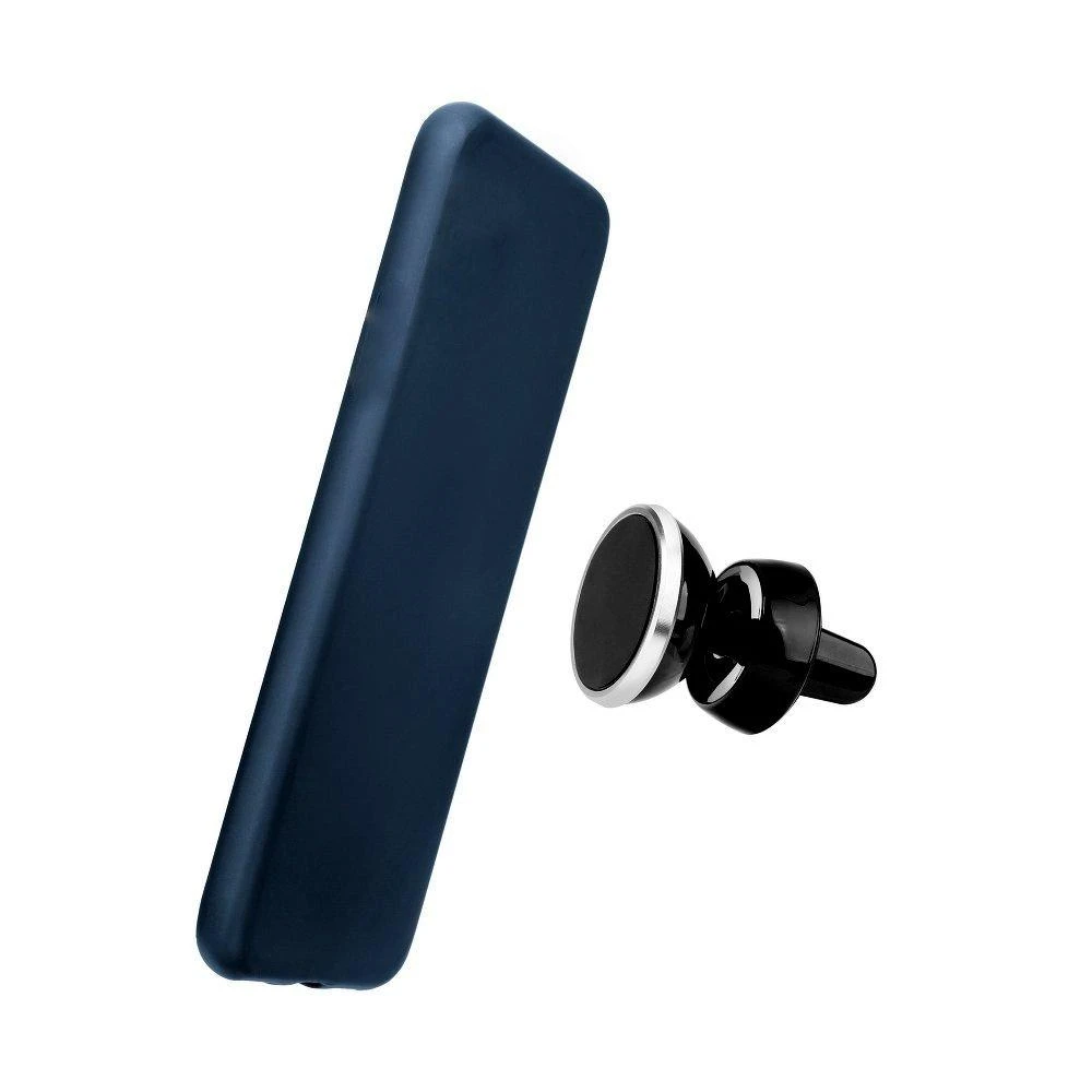 Mocco Mocco Minkšto magneto silikoninis dėklas su įmontuotu magnetu, skirtas „Xiaomi Redmi Note 7“ / „Note 7 Pro“ laikikliams, mėlynas