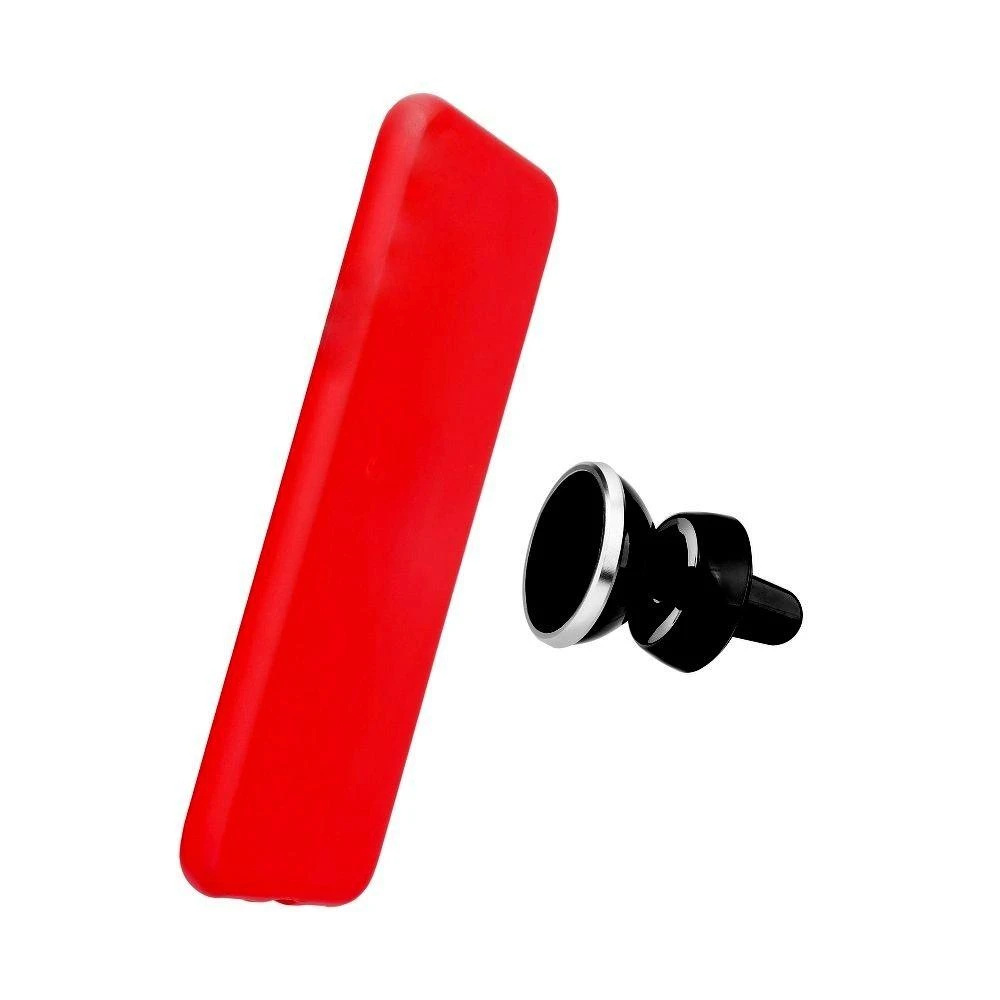Mocco Soft Magnet Silikoninis dėklas With Built In Magnet For Holders for Samsung A705 Galaxy A70 Raudona