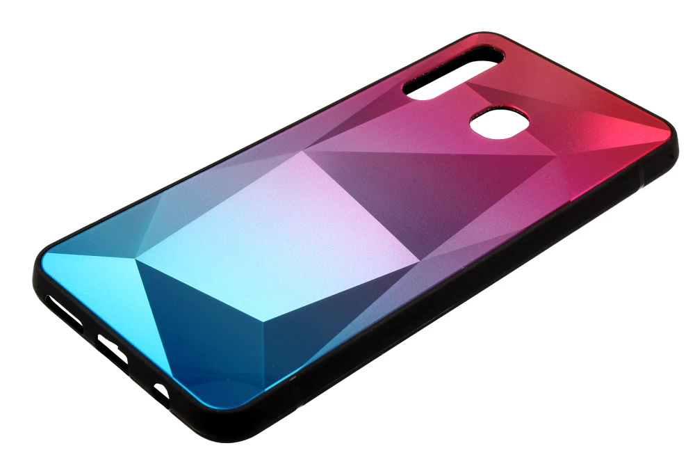 Mocco Stone Ombre silikoninis dėklas skirtas Apple iPhone 11 Pro Max, rožinis/mėlynas