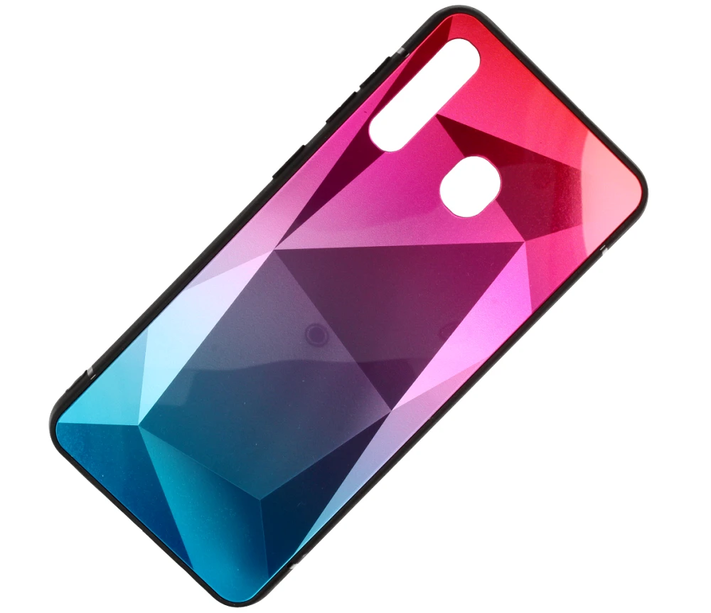 Mocco Stone Ombre silikoninis dėklas skirtas Apple iPhone 11 Pro Max, rožinis/mėlynas