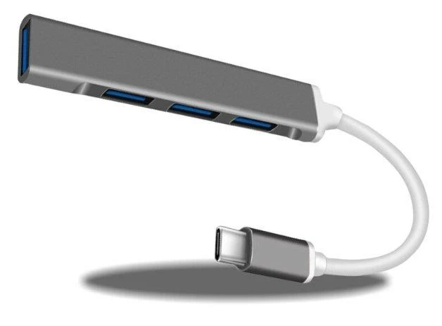 Mocco USB-C šakotuvas su 4 prievadais