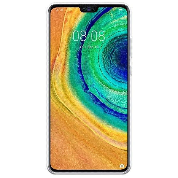 Mocco Ultra Back 0.3 mm silikoninis dėklas skirtas Huawei Mate 30, skaidrus